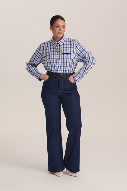 Джинсы расклешенные 4FORMS