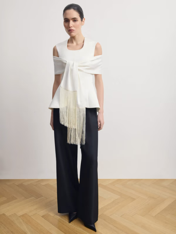 Шарф с бахромой AMRO 