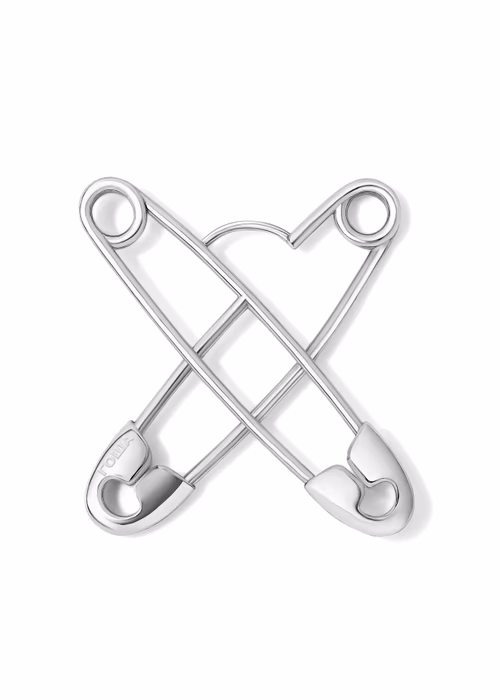 Моносерьга-крест с булавками GOSHA KARTSEV