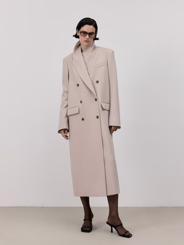 Двубортное пальто CHARUEL