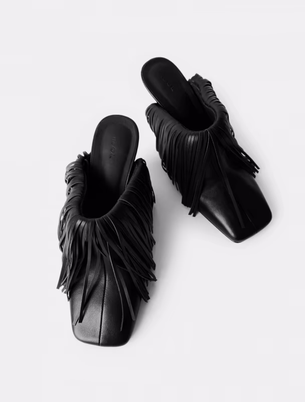 туфли с бахромой IDOL