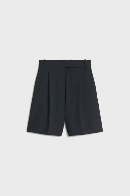 Шорты-бермуды со складками LIME