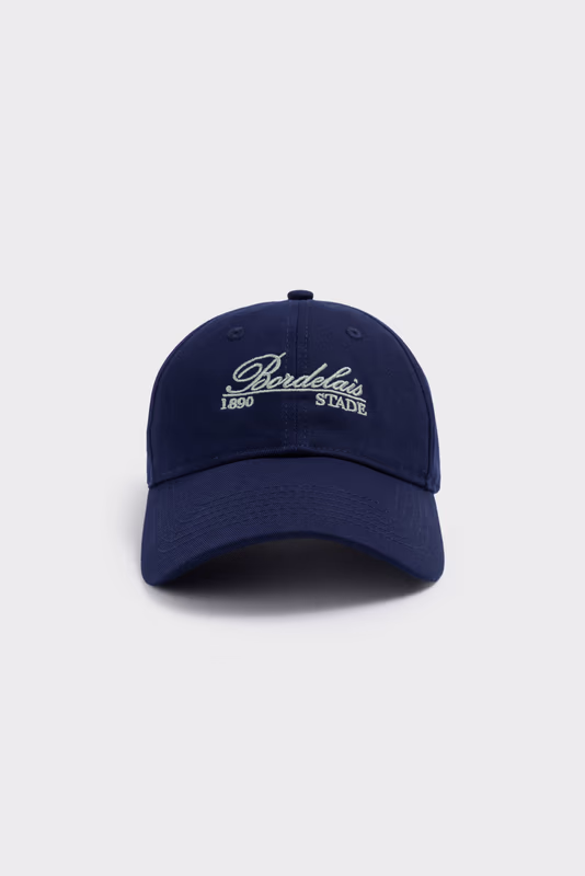 Джинсовая бейсболка с вышивкой LIME