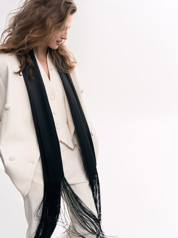 Шарф с бахромой NEXTDORE