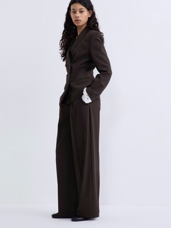 Двубортный блейзер приталенного кроя LIME