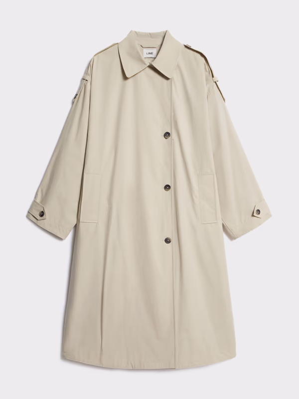 Плащ-дождевик оверсайз LIME