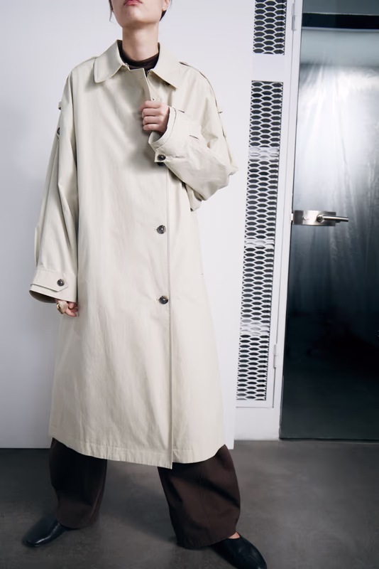 Плащ-дождевик оверсайз LIME