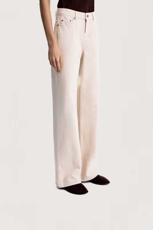 Джинсы широкие с высокой посадкой 2MOOD