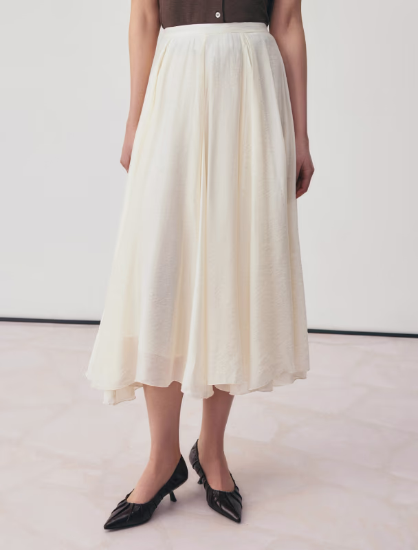 Юбка миди в складку IDOL