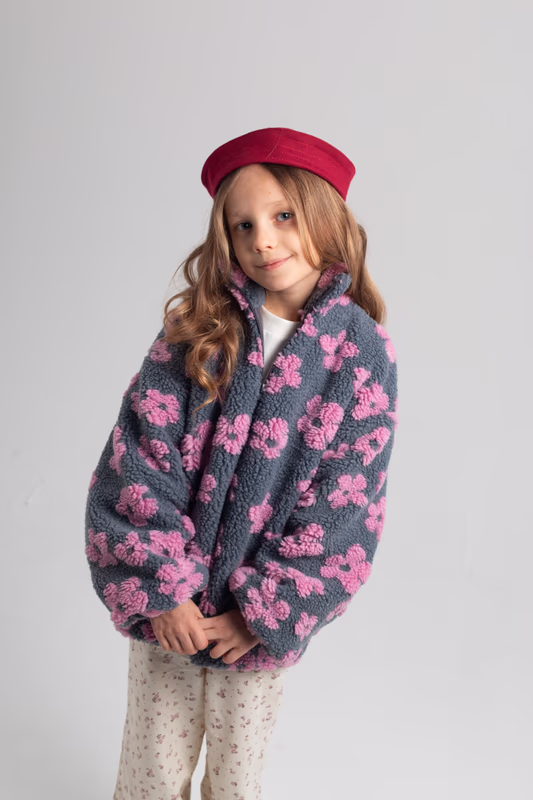 Бомбер с цветами SEVIVON