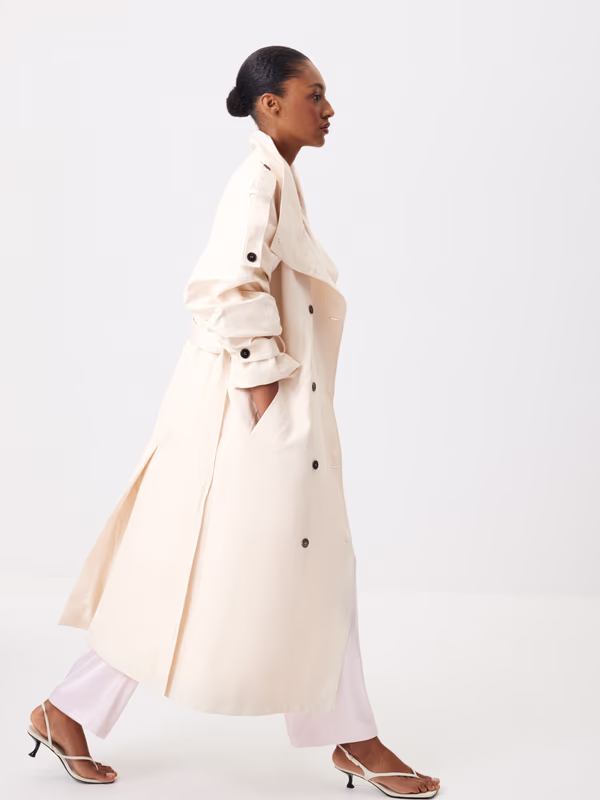 Тренчкот с воротником-стойкой SELFMADE