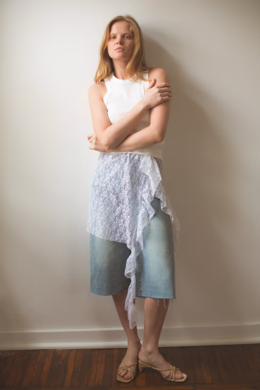 Передник кружевной  PAKIPAKI 