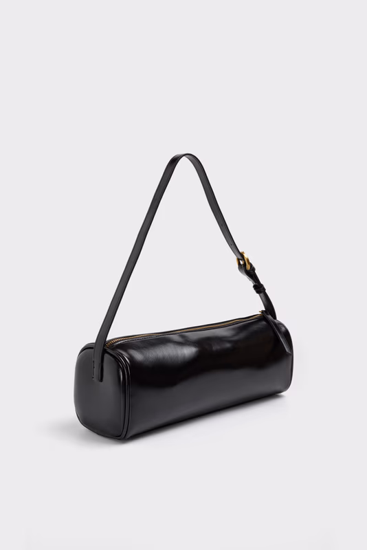 Сумка-цилиндр на плечо LIME