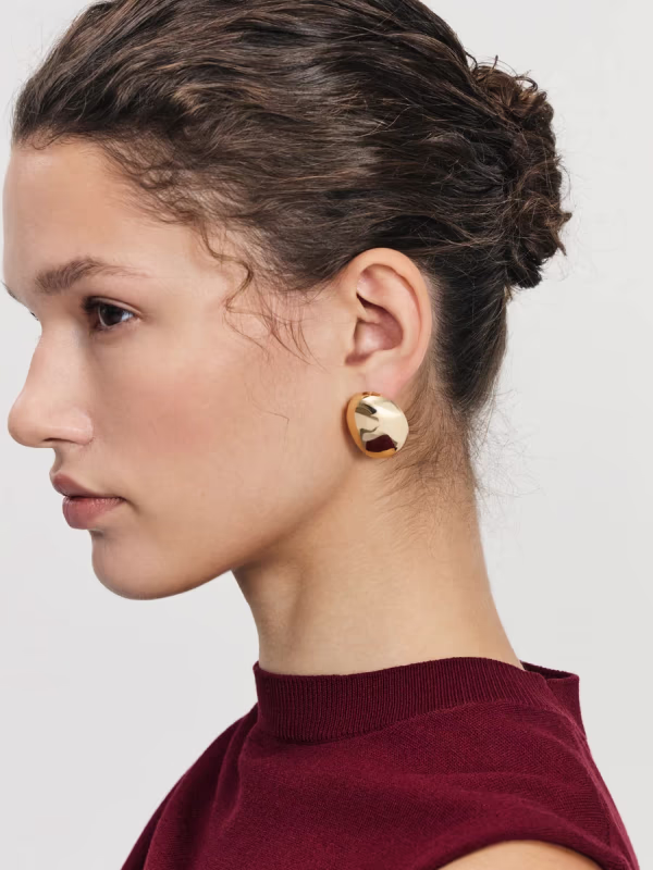 Серьги объемные ZARINA