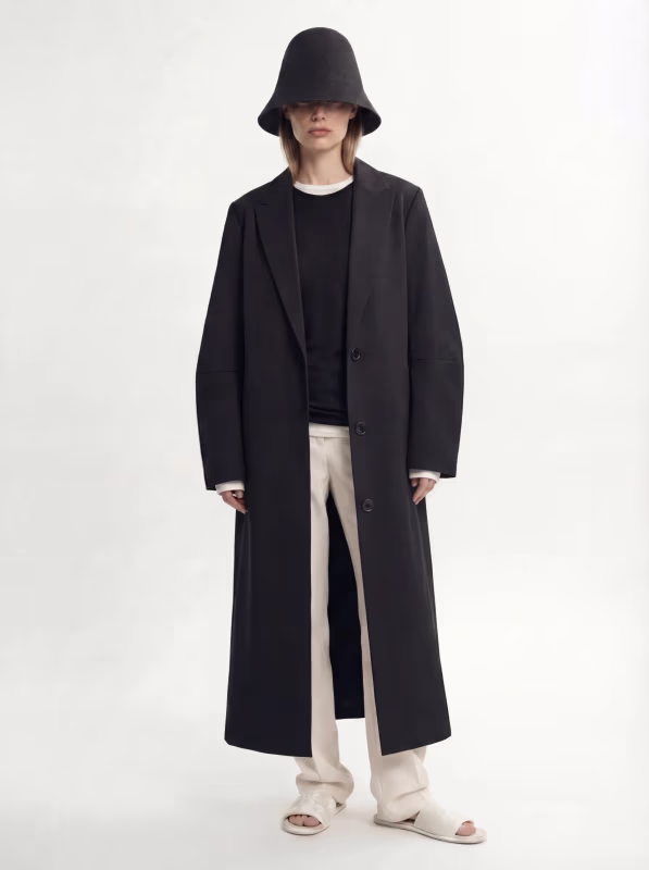 Тренч прямого кроя с лацканами NEXTDORE