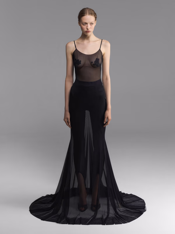 Платье с ангелами DANIIL ANTSIFEROV