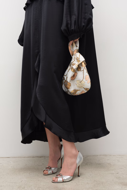 Сумка-узелок из жаккарда DRUGAYA