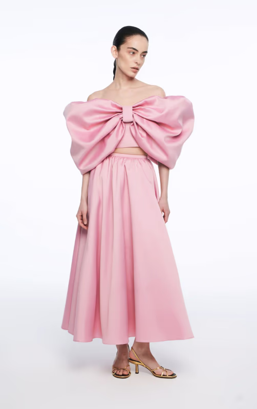 Юбка со сборкой по талии 1811