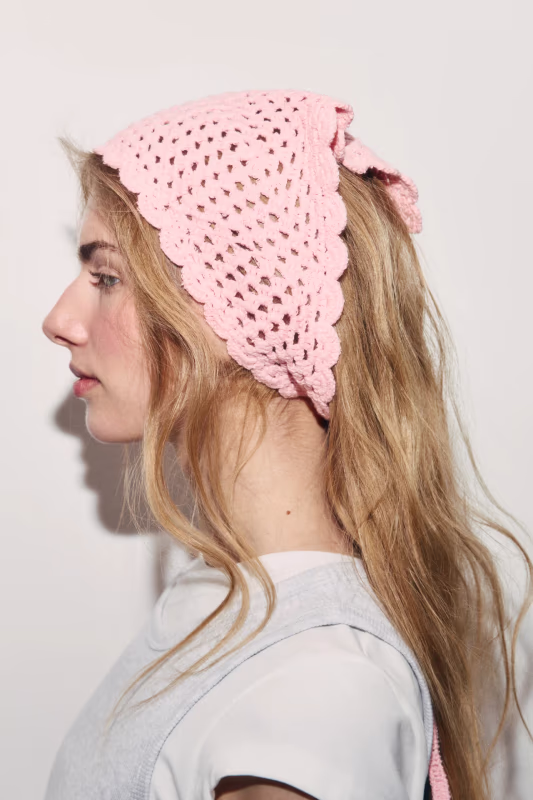 Косынка вязаная на завязках BEFREE